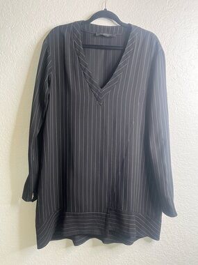 Thakoon Pinstripe Tunic Dress Sz XS/S